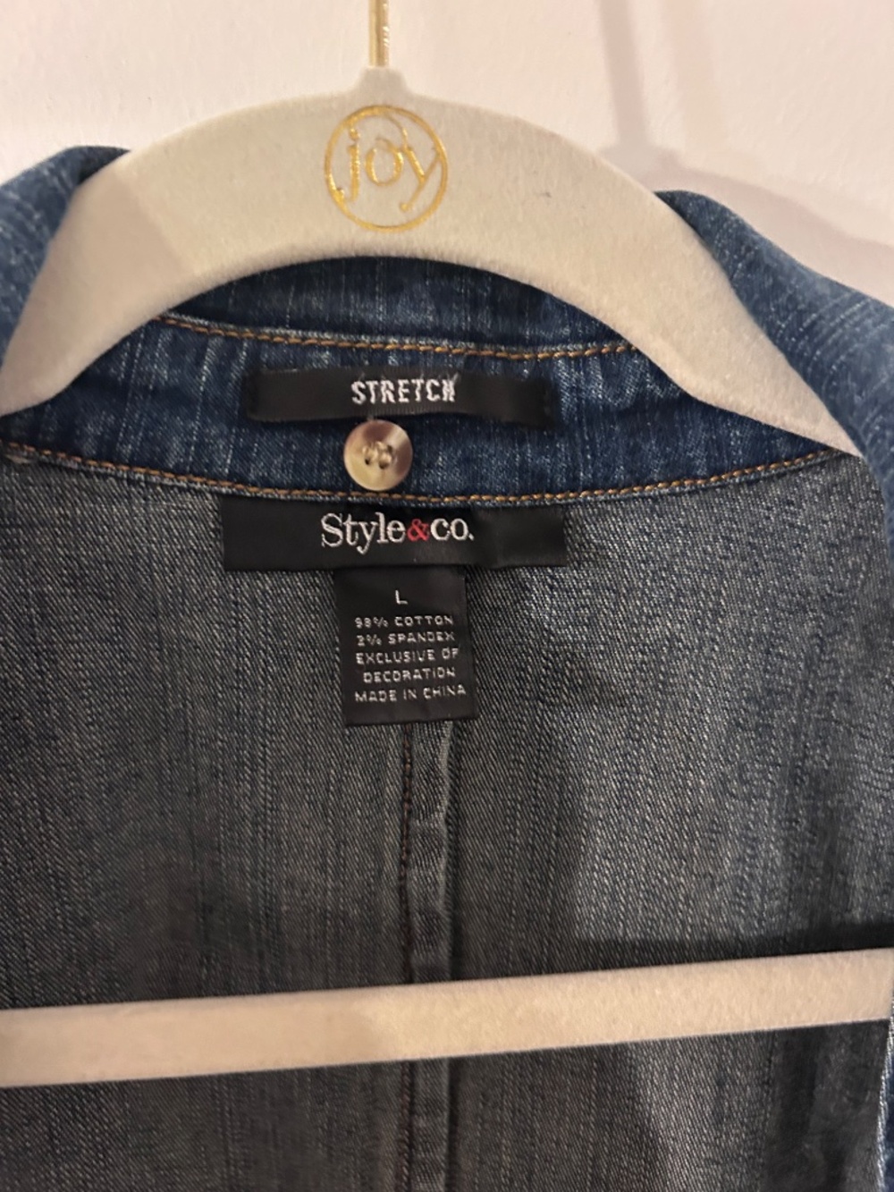 Style & co. Jean jacket - Picture 2 of 6